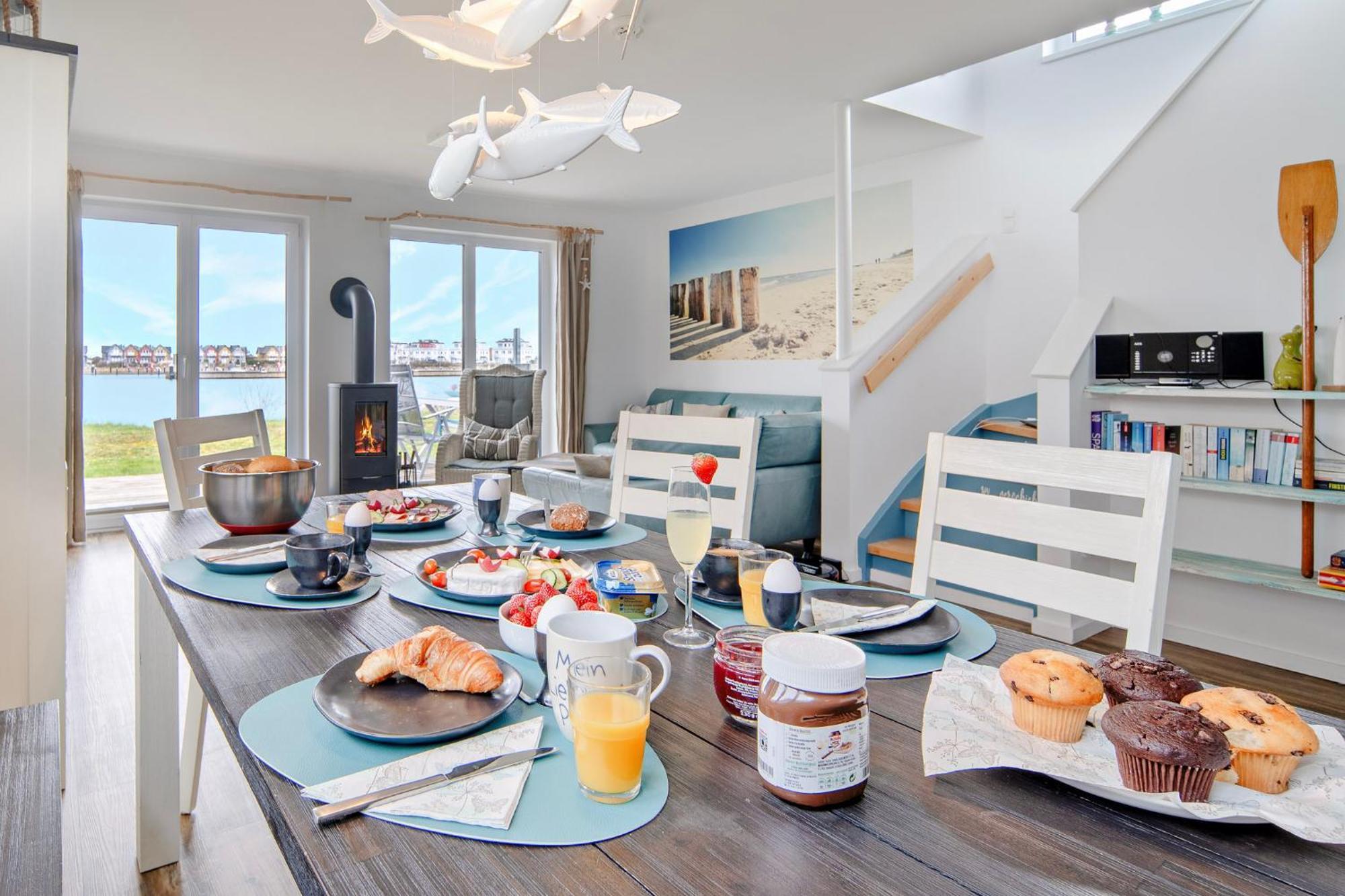 Ferienhaus Lieblingsplatz By Seeblick Ferien Oro, Direkte Wasserlage,Sauna,Kamin Olpenitz Εξωτερικό φωτογραφία